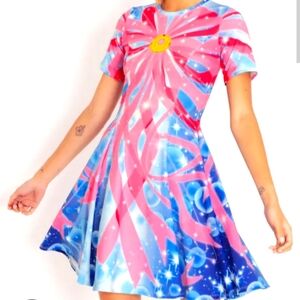 Blackmilk Sailor Moon Ribbon Transformation Evil Tee Dress